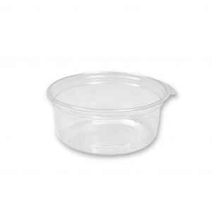 4.6" Round PET Container w/Tab, 12 oz.