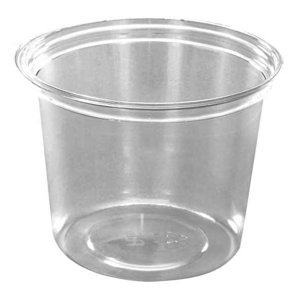 4" Round PET Container, 20 oz.