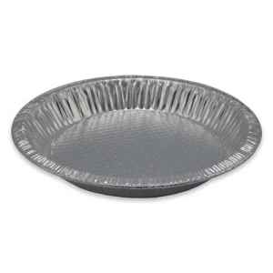 10" Heavy Alum Lanced Deep Pie Pan w/ Waffle, 32 oz.