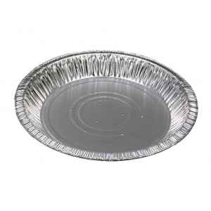 10" Heavy Alum Deep Pie Pan w/ 9 hole Perf., 32 oz.