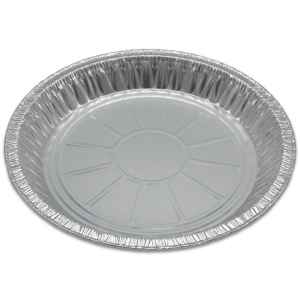 10" Heavy Alum Deep Pie Pan w/ Wagon Wheel Design, 32 oz.