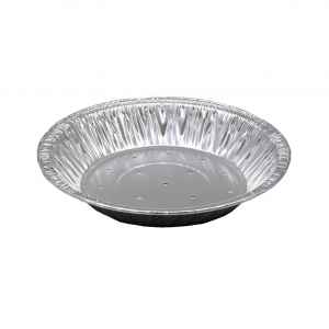 6" Alum Pie Pan w/ 16 hole Perf., 9 oz.