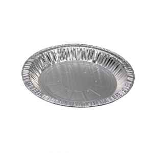 9" Heavy Alum Pie Pan w/ 6 hole Perf., 22 oz.