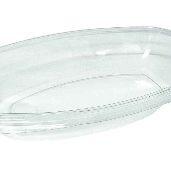 12" x 8" PET Hula Bowl, 65 oz.