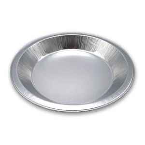 9" Heavy Alum Shallow Pie Pan w/ Smoothwall, 29 oz.