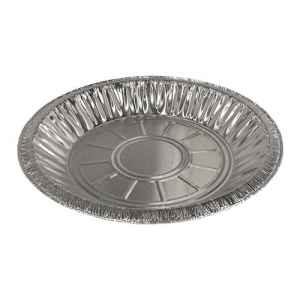 8" Alum Medium Pie Pan w/ Wagon Wheel Design, 15 oz.