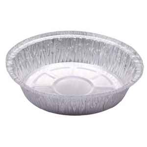 7" Round Light Alum Closeable Pan, 26 oz.