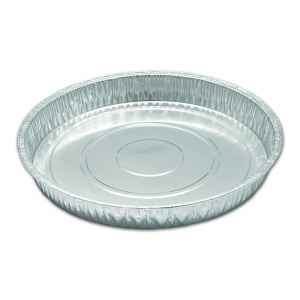 8" Round Alum Shallow Pan, 28 oz.