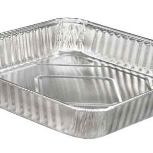 8" Square Heavy Alum Pan, 33 oz., 500 ct.