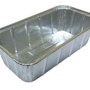 8" x 4.6" Heavy Alum 1.5 lb. Loaf Pan, 28 oz.