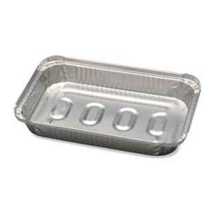 12.1" x 8.1" Mainstream Alum 4 lb. Closeable Oblong Pan, 66 oz.