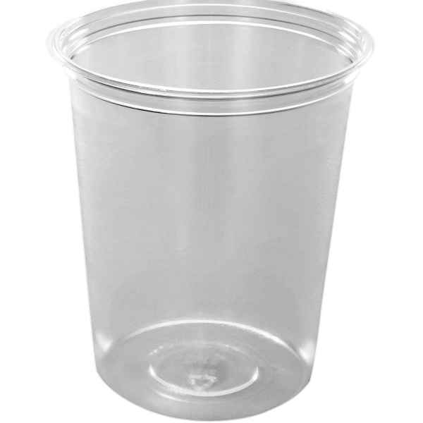 4" Round PET Container, 32 oz.