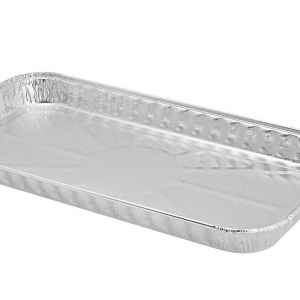 10.3" x 5.3" x 0.8" Alum Danish Tray, 1000 ct.