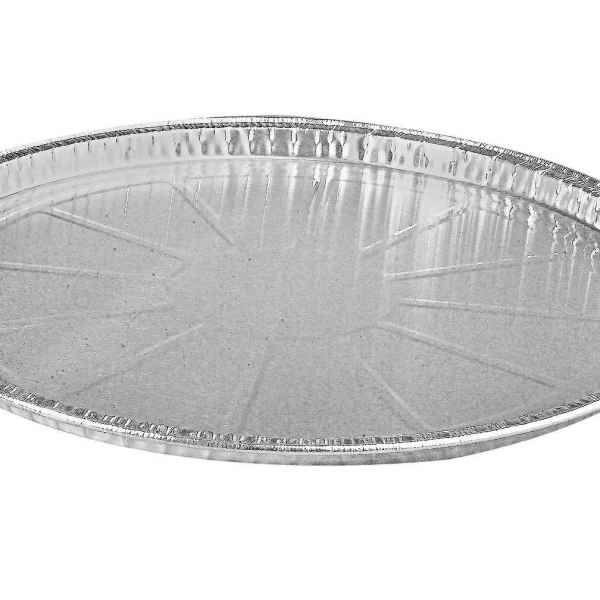 8" Round Alum Pizza Pan, 9.8 oz.