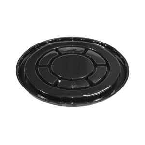 8" Round Black PET Cake Base for 7" Cake