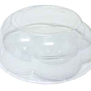 9" PET Pie Saver Dome, 2.8" High