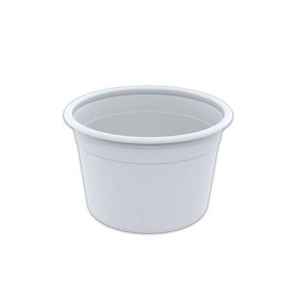 4" Round White PS Small All Purpose Bowl, 10 oz.