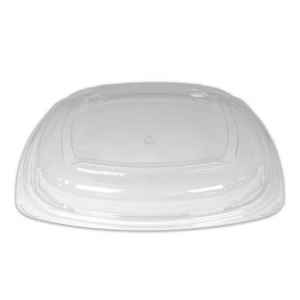 PartiPak® 10.3" Square PET Low Dome Lid