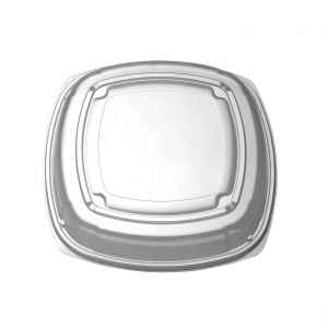 PartiPak® 16" Square PET Low Dome Lid