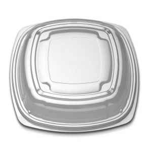 PartiPak® 12" Square PET High Dome Lid