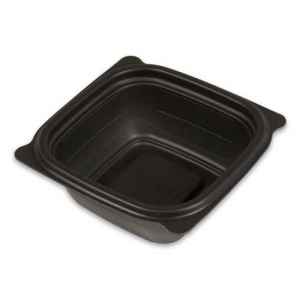 Cruiser® Sides 4" Square Black MFPP Base, 4 oz.