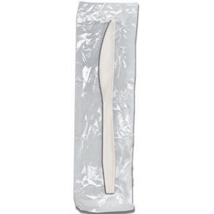 Senate™ White PP Knife, Wrapped