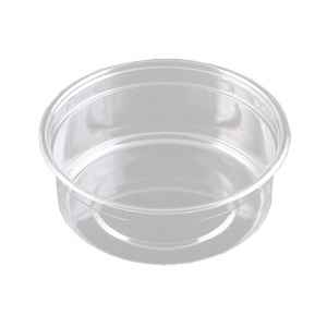 FreshServe® Round Standard Flange PLA Container, 8 oz.