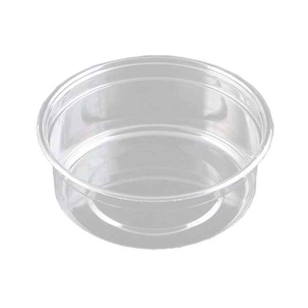 FreshServe® Round Standard Flange PLA Container, 8 oz.