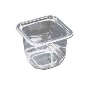 FreshServe® Square PET Container w/ Wide Flange, 24 oz.