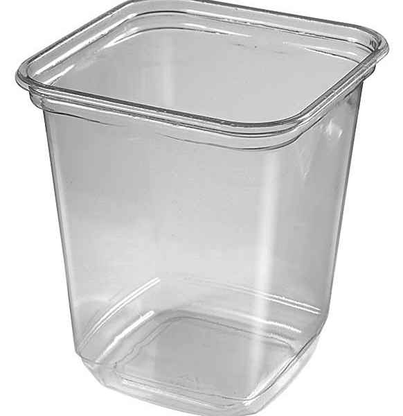 FreshServe® Square PET Container, 32 oz.